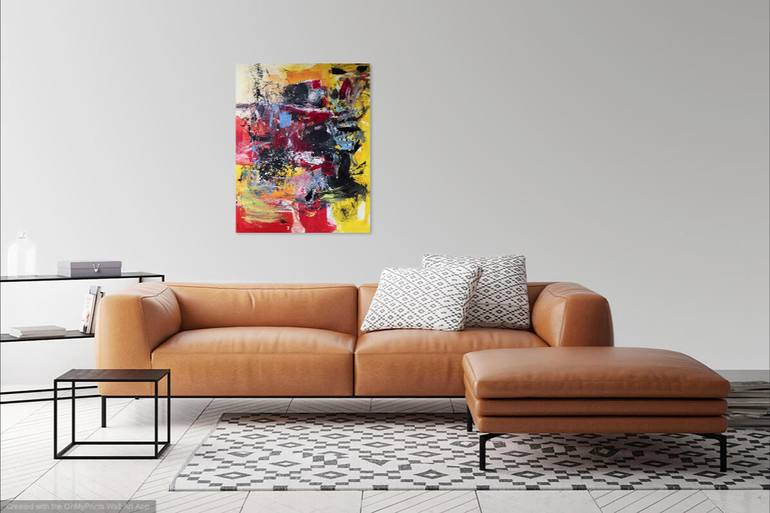 Original Abstract Painting by Christel Haag