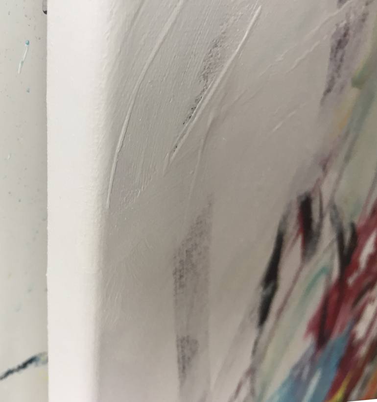 Original Abstract Expressionism Abstract Painting by Christel Haag