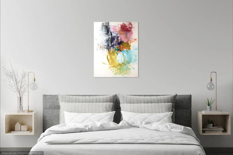 Original Abstract Painting by Christel Haag