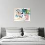 How artwork looks on a wall