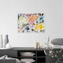 How artwork looks on a wall