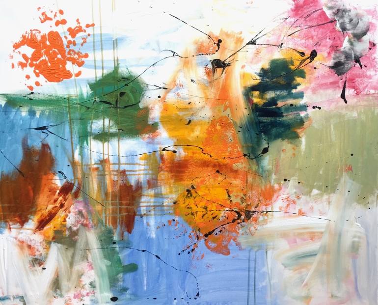 Die Leichtigkeit des Sommers Painting by Christel Haag | Saatchi