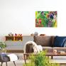 How artwork looks on a wall