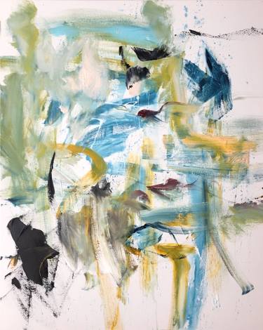 Original Abstract Expressionism Abstract Paintings by Christel Haag