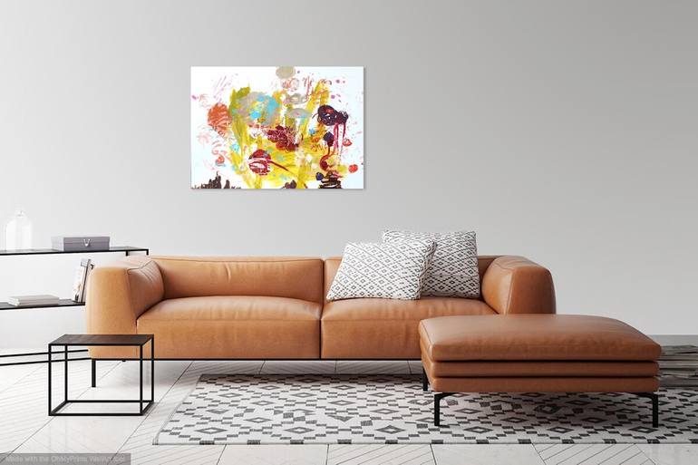 Original Abstract Painting by Christel Haag