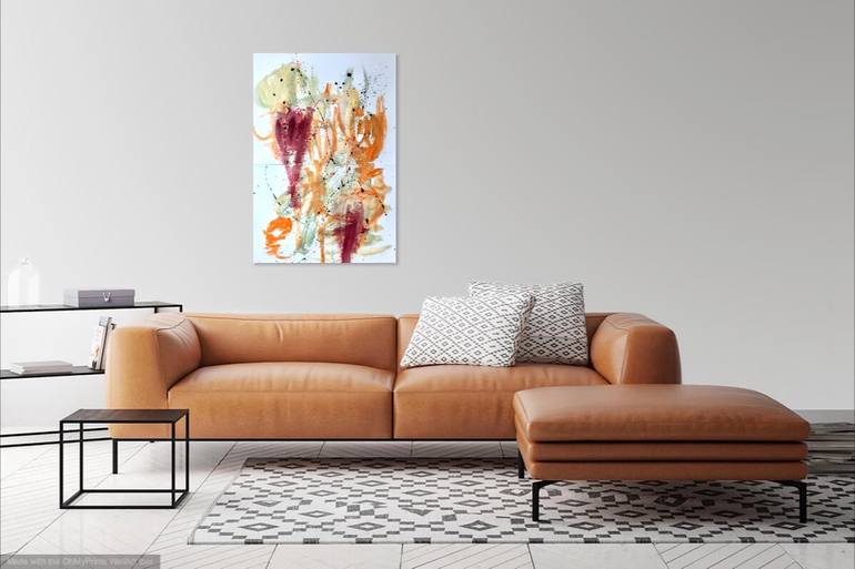 Original Abstract Painting by Christel Haag