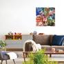 How artwork looks on a wall