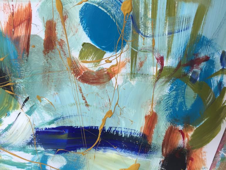 Original Abstract Painting by Christel Haag