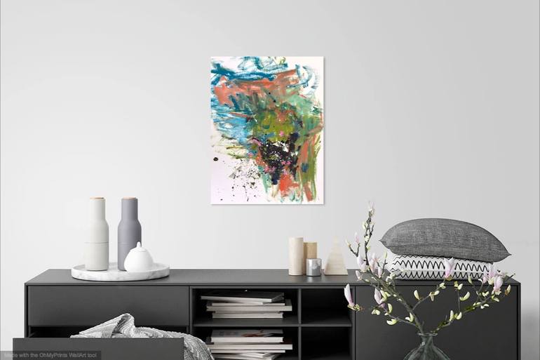 Original Abstract Painting by Christel Haag