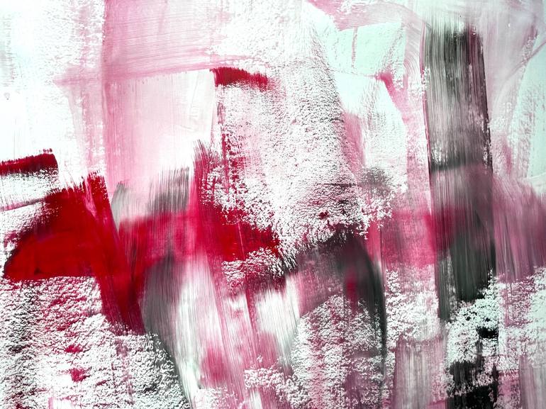 Original Abstract Expressionism Abstract Painting by Christel Haag