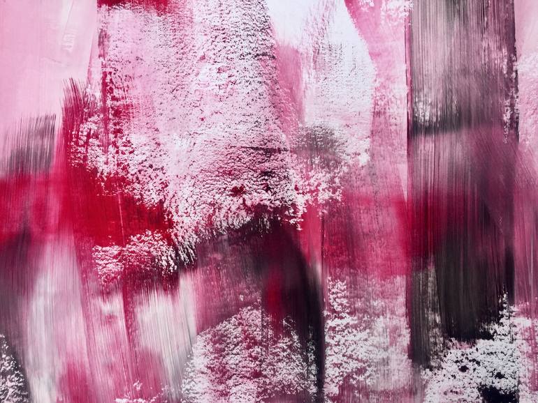 Original Abstract Expressionism Abstract Painting by Christel Haag