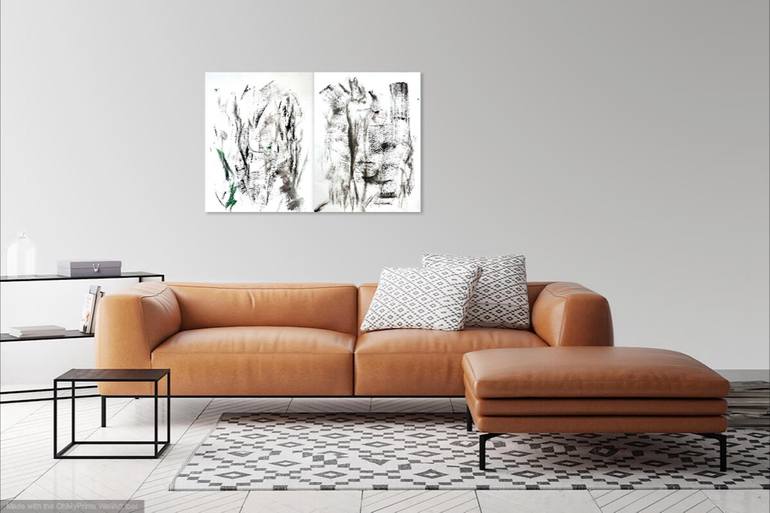 Original Abstract Painting by Christel Haag