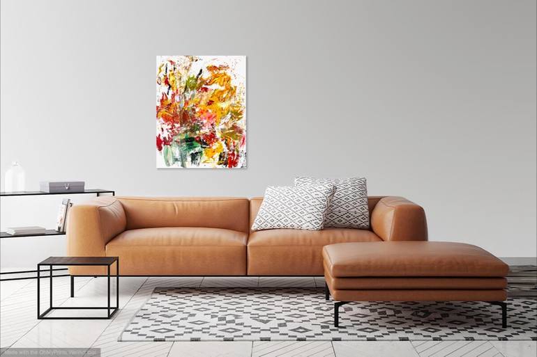 Original Abstract Painting by Christel Haag