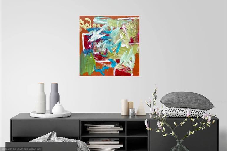 Original Abstract Painting by Christel Haag