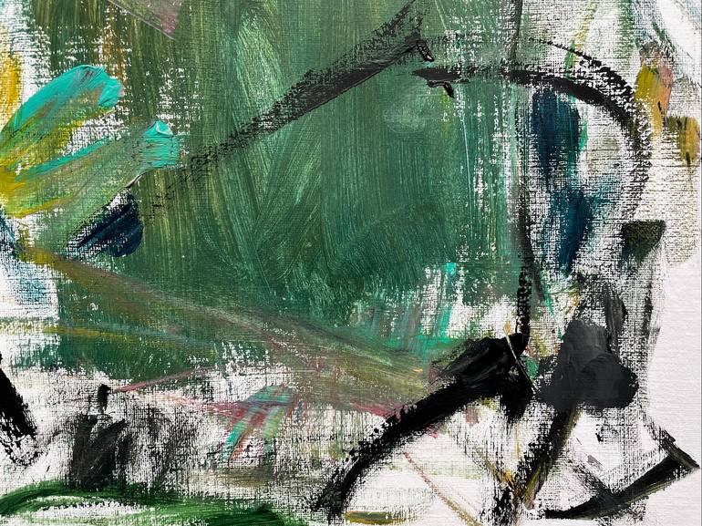 Original Abstract Expressionism Abstract Painting by Christel Haag