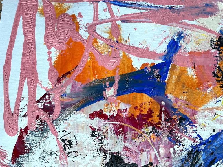 Original Abstract Painting by Christel Haag