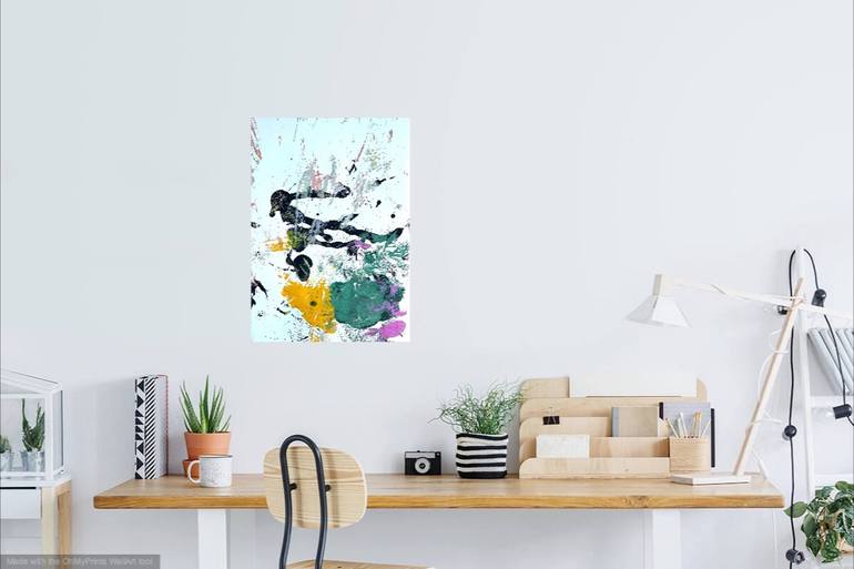 Original Abstract Painting by Christel Haag