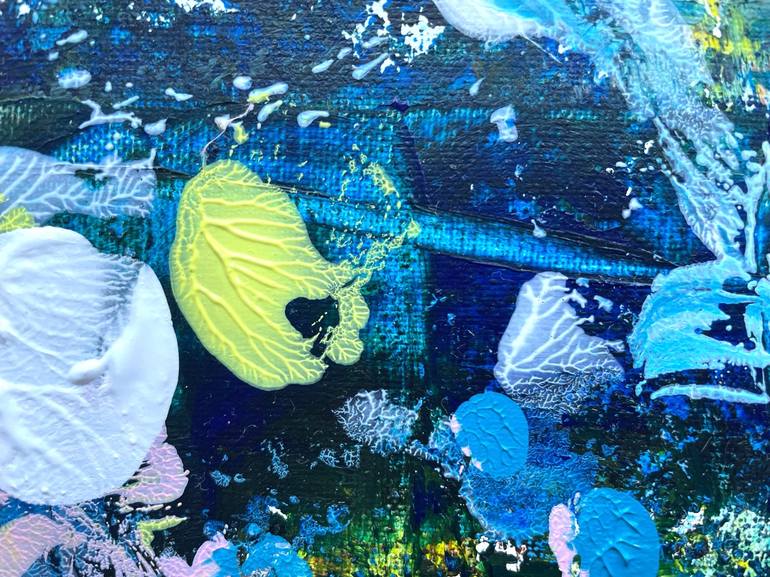 Original Abstract Expressionism Abstract Painting by Christel Haag