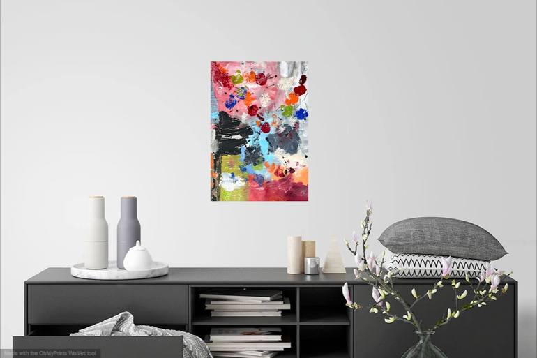 Original Abstract Painting by Christel Haag