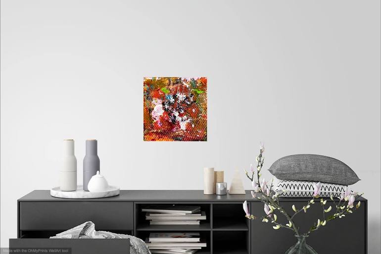 Original Abstract Expressionism Abstract Painting by Christel Haag