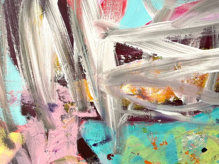 Original Abstract Expressionism Abstract Painting by Christel Haag