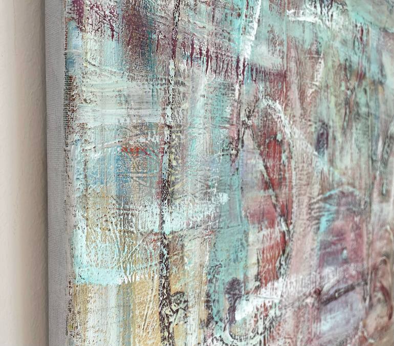 Original Fine Art Abstract Painting by Christel Haag