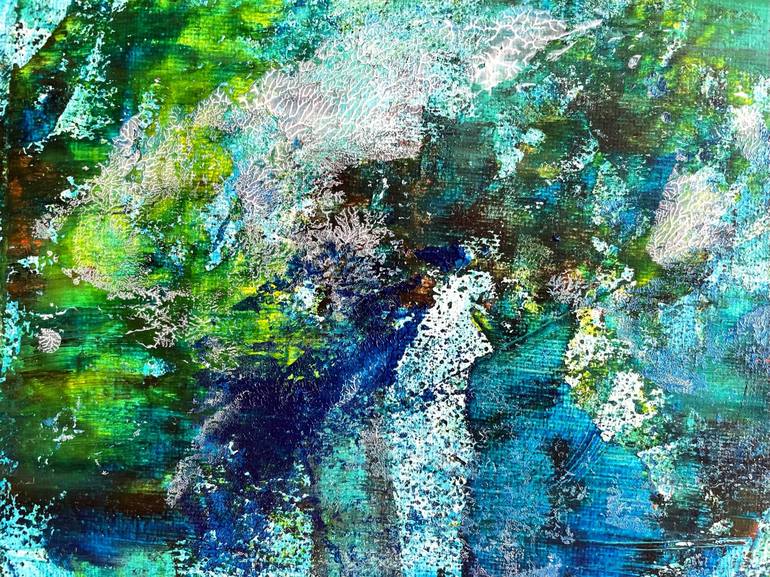 Original Abstract Painting by Christel Haag