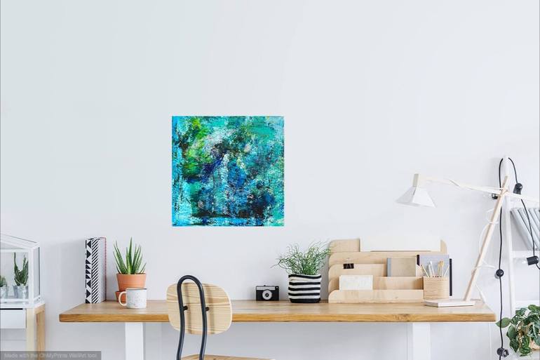 Original Abstract Painting by Christel Haag