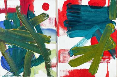 Original Abstract Paintings by Christel Haag