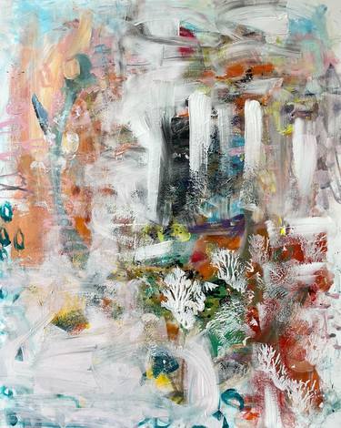 Original Contemporary Abstract Paintings by Christel Haag