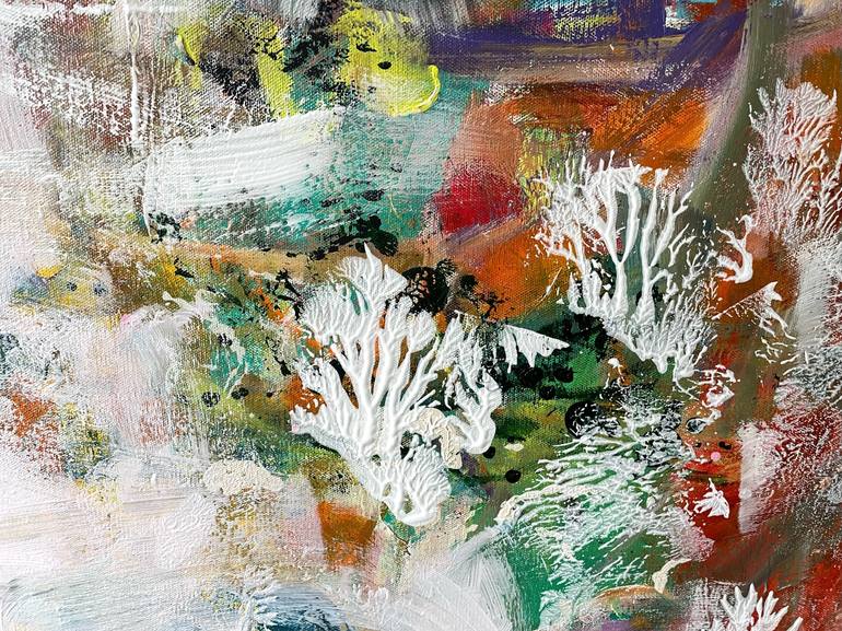 Original Contemporary Abstract Painting by Christel Haag