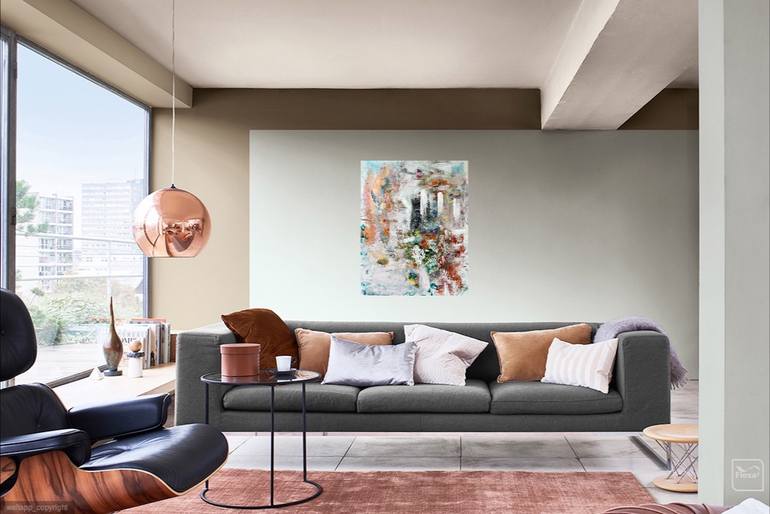 Original Contemporary Abstract Painting by Christel Haag