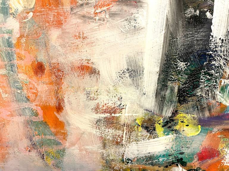 Original Contemporary Abstract Painting by Christel Haag