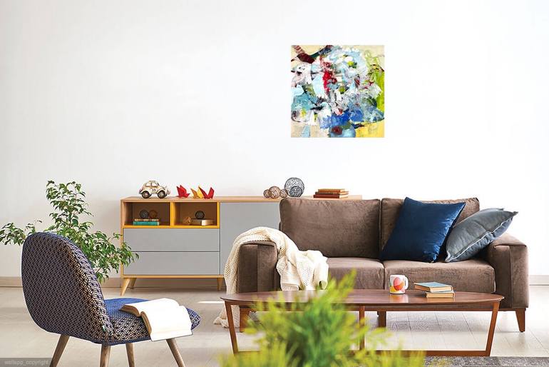 Original Contemporary Abstract Painting by Christel Haag