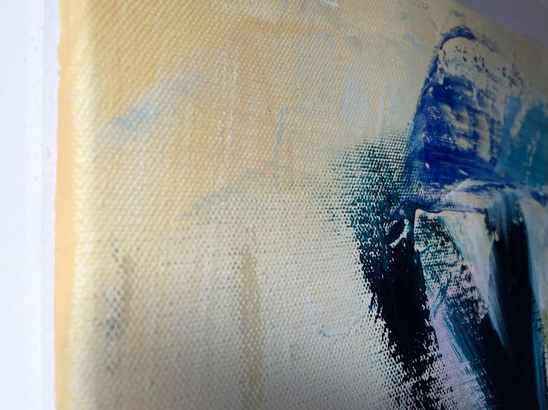 Original Abstract Expressionism Abstract Painting by Christel Haag