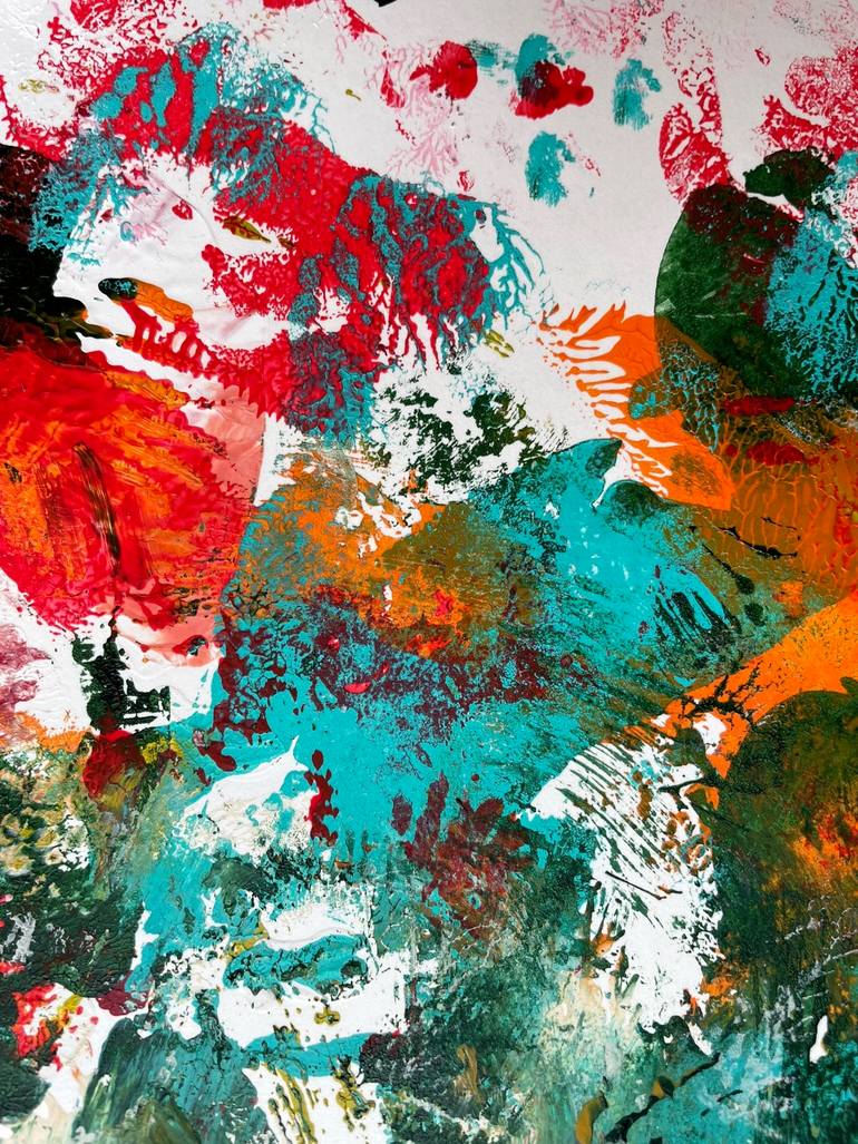 Original Contemporary Abstract Painting by Christel Haag