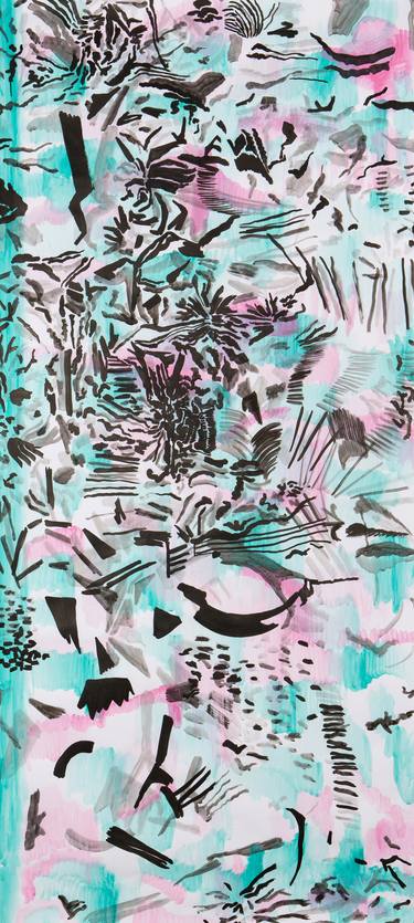 Original Abstract Drawings by Marisa Rappard