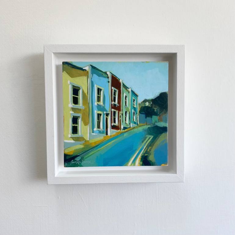 Original Impressionism Architecture Painting by Camilla Dowse