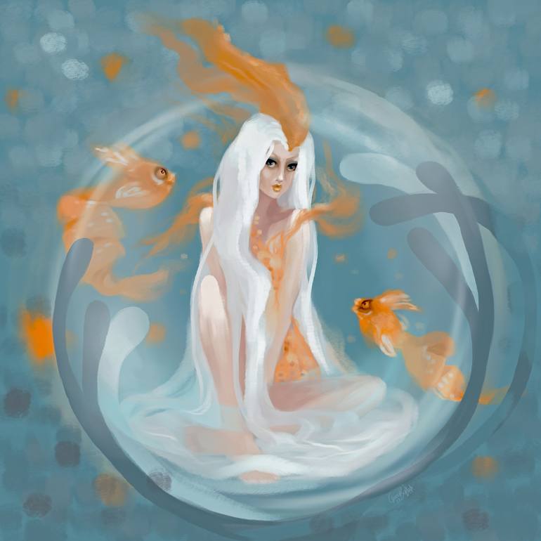 fantasy underwater art