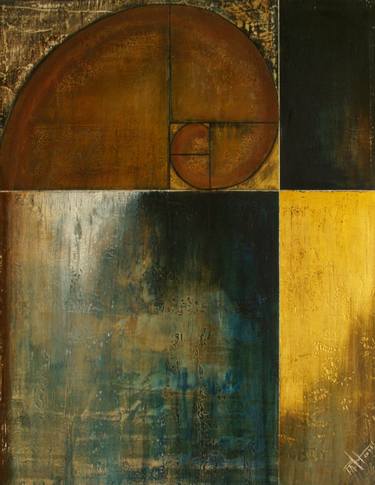 Print of Modern Abstract Paintings by frank martin hoffmann