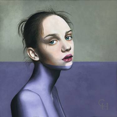 Original Figurative Portrait Paintings by Chiara Cappelletti