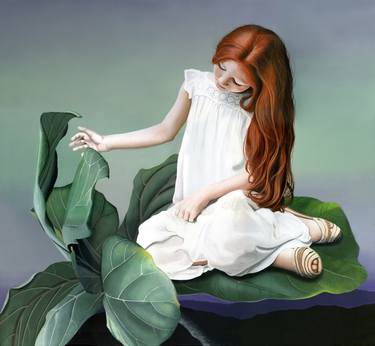 Original Figurative Nature Paintings by Chiara Cappelletti