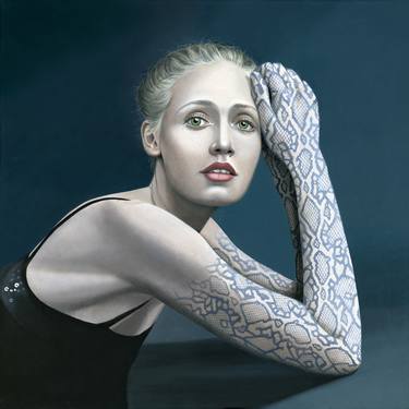 Original Figurative Portrait Paintings by Chiara Cappelletti