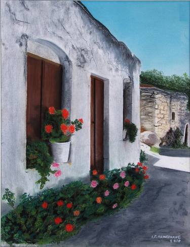 Print of Home Paintings by Yannis Lamprakis