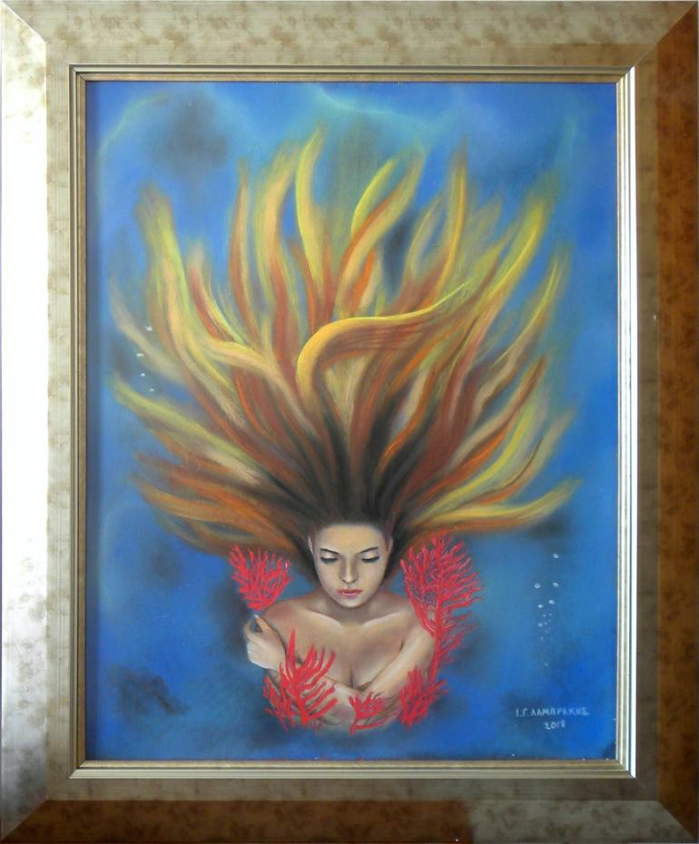Original Figurative Fantasy Painting by Yannis Lamprakis