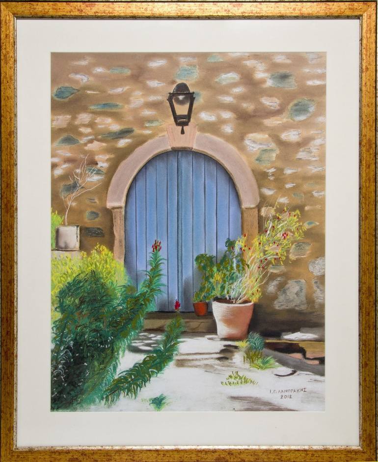 Original Fine Art Rural life Painting by Yannis Lamprakis