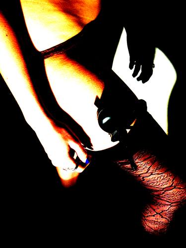 Colour Film Noir Erotica  (3 Limited edition canvas) thumb