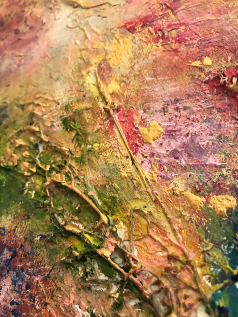 Original Abstract Expressionism Abstract Painting by Tetiana Pchelnykova