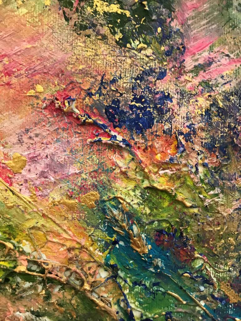 Original Abstract Expressionism Abstract Painting by Tetiana Pchelnykova