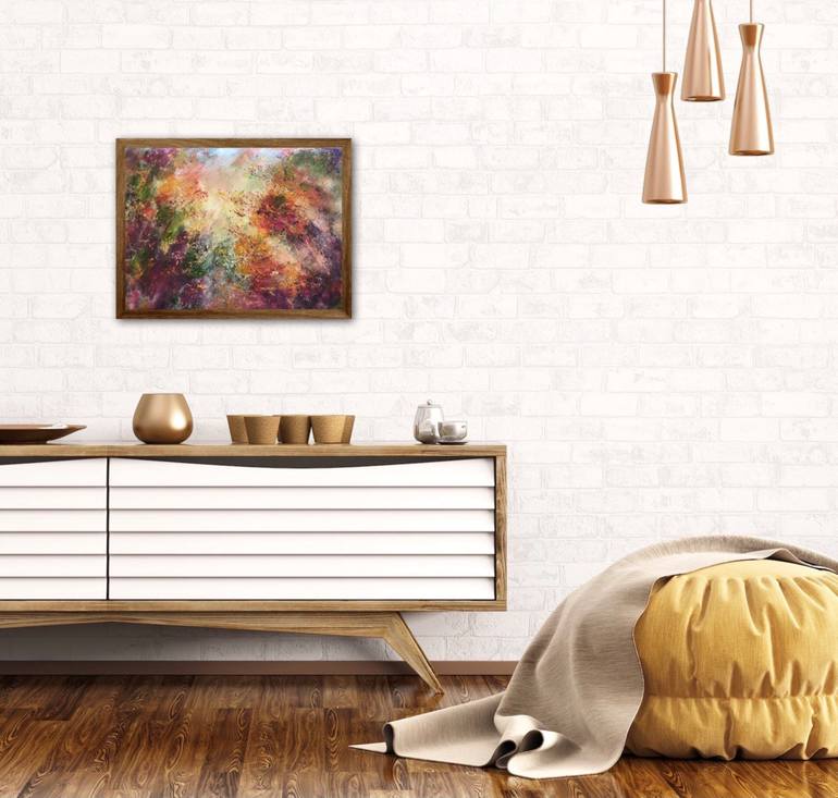 Original Abstract Expressionism Abstract Painting by Tetiana Pchelnykova